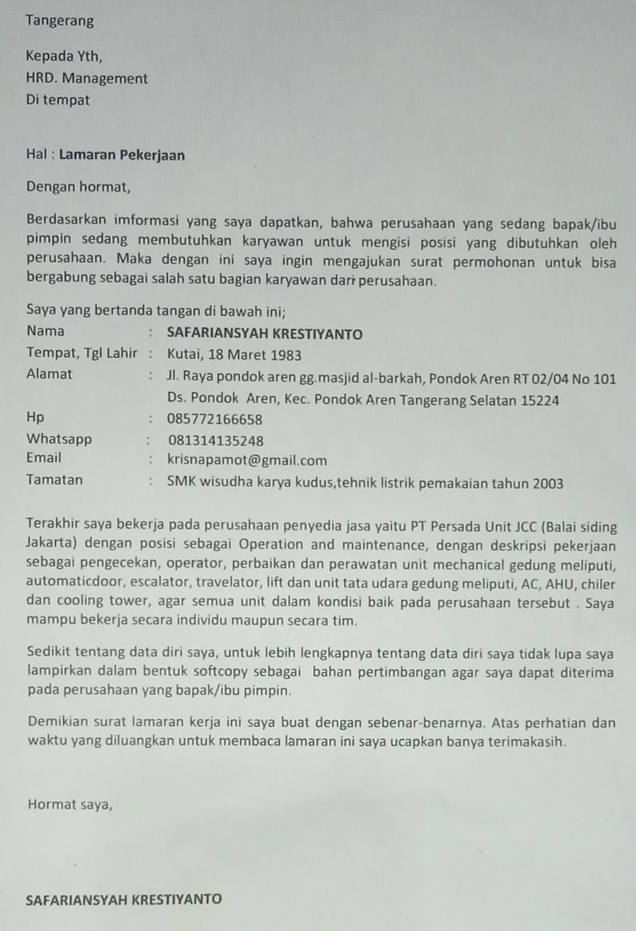 Safariansyah Krestiyanto