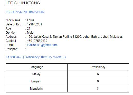 Johor Bahru Dating Service